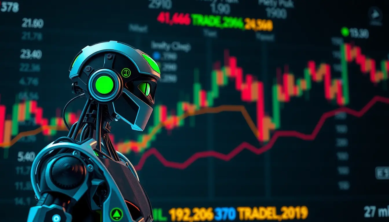 Visual representation of different AI crypto trading strategies and their performance characteristics
